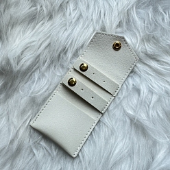 Светло-голубой Мешочки из микрофибры, принадлежности для хранения колец, прямоугольные, светло-голубой, 14.5x6 см