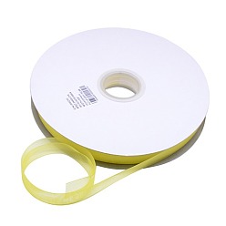 Желто-Зеленый Полиэстер органза лента, желто-зеленый, 1/2 дюйм (13 мм), 200 ярдов / рулон (182.88 м / рулон)