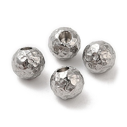 Нержавеющая Сталь Цвет Устойчив к потускнению 304 наконечник шнура из нержавеющей стали, Торцевые крышки, забил круглый, цвет нержавеющей стали, 5x5 мм, отверстие : 1.8 мм