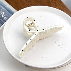 Другие Пластиковые зажимы когтя волос, волновая точка, 130x65 мм