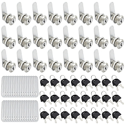 Платина 30 наборы замков и ключей из цинкового сплава, замок дверного шкафа, платина