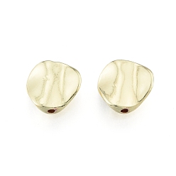 Light Gold Perles en alliage, sans cadmium et sans plomb, nuggets, or et de lumière, 12x12.5x3mm, Trou: 1.5mm
