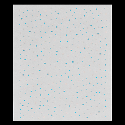 Аквамарин Лист блестящих стразов горячей фиксации, железо на заплатах, украшение шляпы, аквамарин, 340x282x2 мм