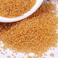 (DB2045) Светящееся Манго Бусины miyuki delica, цилиндр, японский бисер, 11/0, (дБ 2045) светящийся манго, 1.3x1.6 мм, отверстия: 0.8 мм, около 10000 шт / мешок, 50 г / мешок