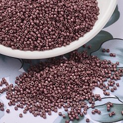 (DB1167) Galvanized Matte Berry MIYUKI Delica Beads, Cylinder, Japanese Seed Beads, 11/0, (DB1167) Galvanized Matte Berry, 1.3x1.6mm, Hole: 0.8mm, about 2000pcs/bottle, 10g/bottle