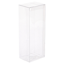 Прозрачный Прозрачная пластиковая подарочная упаковка для домашних животных, прямоугольные, прозрачные, 19x12.5x5.5 см