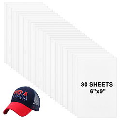 White Rectangle EVA Foam Board, Craft Foam, White, 230x150x3mm, 30pcs
