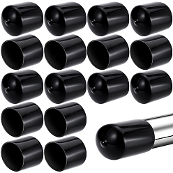 Черный 20 шт. защитный чехол из ПВХ для винта, чёрные, 37.5 мм