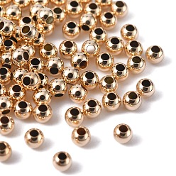 Real Gold Filled Yellow Gold Filled Beads, 1/20 14K Gold Filled, Round, Real Gold Filled, 2.5mm, Hole: 1mm