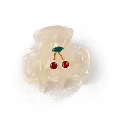 пшеница Заколки для волос из пвх, цвет пшеницы, 32x28 мм