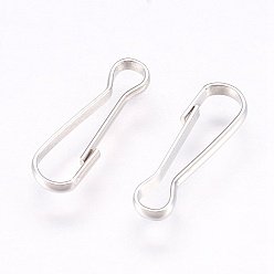 Платина Железные брелки, Оснастка застежками, платина, 15x4x1 мм
