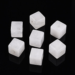 Хрусталь Натуральный кристалл кварца европейский бисер, бусины из горного хрусталя с большим отверстием, 15~16.5x15~16.5x15~16.5 мм, отверстие : 4.5~5.5 мм
