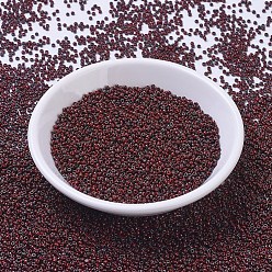 (RR4513) Opaque Red Picasso MIYUKI Round Rocailles Beads, Japanese Seed Beads, (RR4513) Opaque Red Picasso, 11/0, 2x1.3mm, Hole: 0.8mm, about 1100pcs/bottle, 10g/bottle