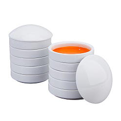 Белый Фарфоровая палитра, принадлежности для рисования и краски, колонка, белые, 83x104 мм