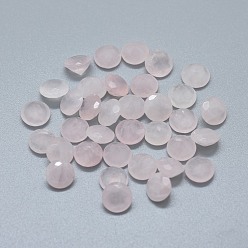 Rose Quartz Natural Rose Quartz Cabochons, Cone, 7.5x4.5mm