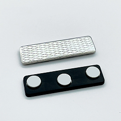 Черный Магнитная рабочая карта ndfeb, прямоугольные, чёрные, 45x13 мм