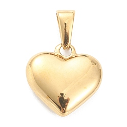 Letter K 304 Stainless Steel Pendants, Heart with Black Letter, Golden, Letter.K, 16x16x4.5mm, Hole: 7x3mm
