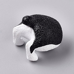 (52) Непрозрачная лаванда Пвх кошка прикладом магниты на холодильник смешные магниты на холодильник фото, украшение домашнего офиса, подарки животных любитель животных, чёрные, 30.5x32.5x33 мм