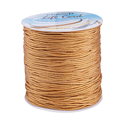 Светло-коричневый Полиэфирная нить, загар, 1.5 мм, около 140 м / рулон