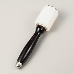 Черный Молоток из нержавеющей стали, с нейлоновой головкой молотка, чёрные, 21x4.95 см