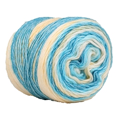 Бирюза Полиэфирная пряжа, для вязания крючком принадлежности, бирюзовые, 2.5 мм, около 306.21 ярдов (280 м) / моток