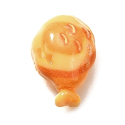 Vegetables Кабошоны из смолы, имитация овощей, куриная нога, 15x10x6.5 мм