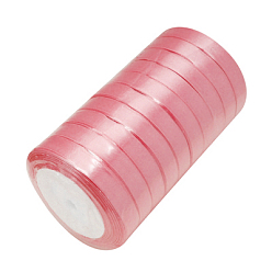 Pink Рак молочной железы, Полиэфирная лента, розовые, около 1/2 дюйма (12 мм) в ширину, 25yards / рулон (22.86 м / рулон), 250yards / группа (228.6 м / группа), 10 рулоны / группа