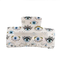 Eye Заколки для волос из пвх, прямоугольные, глаз, 83x47x41 мм