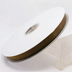 Коричневый Полиэстер органза лента, коричневые, 1/2 дюйм (13 мм), 200 ярдов / рулон (182.88 м / рулон)