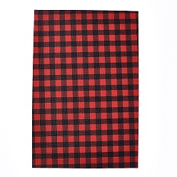 (123L) Белый крем непрозрачный блеск Листы из искусственной кожи, для аксессуаров для одежды, шотландка шаблон, огнеупорный кирпич, 30x20x0.05 см