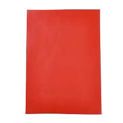 Красный 4 матовая самоклеящаяся наклейка, бумага для печати этикетки, поделки крафт-бумага, красные, 29.4x21x0.01 см