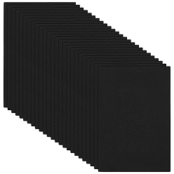 Черный Листы пены Ева, прямоугольные, чёрные, 223x152x4.5 мм