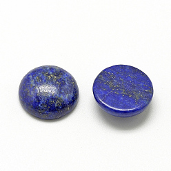 Lapis Lazuli Natural Lapis Lazuli Cabochons, Dyed, Half Round/Dome, 12x5mm