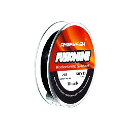 Черный 50 ярдов шнура, для изготовления ювелирных изделий DIY, чёрные, 0.17 мм