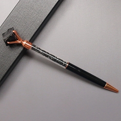 Обсидиан Ручка из натурального обсидиана, офисные принадлежности, 170 мм