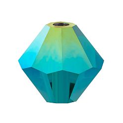 50730 20000 Emerald AB 2x Хрустальные бусины preciosa®, чешский хрусталь, биконус(451 69 302 рондель), 50730 20000 изумрудный ab 2x, 6 мм, отверстие : 1 мм