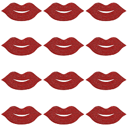 Сиамский 12шт. горячая фиксация стразами, аксессуары для костюма, губа, Сиам, 41x83x1.5 мм