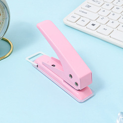Pink Дырокол из железа, для скрапбукинга и поделок из бумаги, бумажные формочек, розовые, 102x27x75 мм