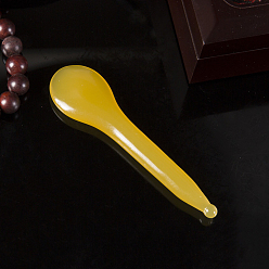 Желтый Акупунктурные ручки из смолы, инструменты для массажа триггерных точек для рельефа лица и тела, желтые, 120x40 мм