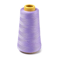 Lilac 3000M Polyester Machine Embroidery Threads, Sewing Thread for Quilting Crafts, Lilac, 0.1mm, about 3280.84 Yards(3000m)/Roll