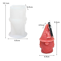Christmas Bell Форма из пищевого силикона своими руками, формы для литья смолы, для уф-смолы, изготовление изделий из эпоксидной смолы, белые, Рождественский колокольчик, 101x65x65 мм