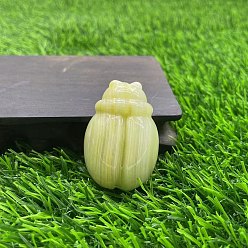 Джаспер Резные фигурки целебных божьих коровок из натуральной яшмы, Украшения из камня с энергией Рейки, 50 мм