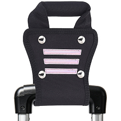 Pink Нейлоновый удлинитель ручки для багажа, розовые, 195~355x155x7.5~12 мм