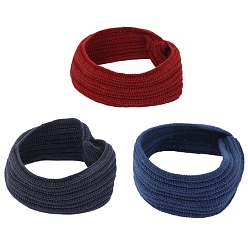 Mixed Color DIY Knitting Headband Kits, including Polyester Yarn, Mixed Color, Package Size: 235x185x85mm
