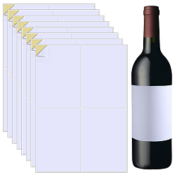 Белый Самоклеящаяся бумага для наклеек, для лазерного принтера, белые, 296x210x0.15 мм