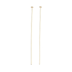 Real 14K Gold Filled 1/20 14k позолоченные булавки с плоской головкой, real 14 k золото заполнено, 38 мм, 24 датчик