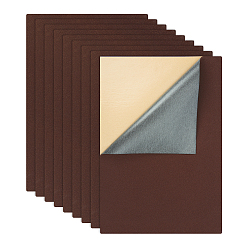 Седло Коричневый Стекающая ткань, самоклеящаяся ткань, седло коричневый, 40x28.9~29 см, 12 листов / комплект
