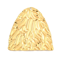 Настоящее золото 18K Ионное покрытие (ip) 304 подвески из нержавеющей стали, , арка очарование, реальный 18 k позолоченный, 41.5x39x2 мм, отверстие : 1.8 мм