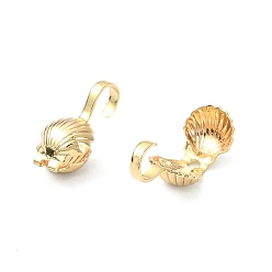 Настоящее золото 18K Латунной шариковой советы, Калотте заканчивается, крышка раскладушки, без кадмия, без никеля и без свинца, оболочка, реальный 18 k позолоченный, 16x5 мм, отверстие : 3 мм, внутренний диаметр: 4.5x4 мм