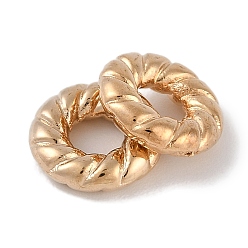 Золотистый CCB пластиковые шарики, диск, золотые, 10.5x2.5 мм, отверстие : 4 мм